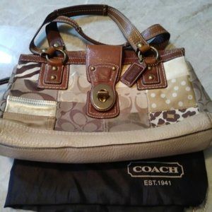 Coach Patchwork Bag-EUC